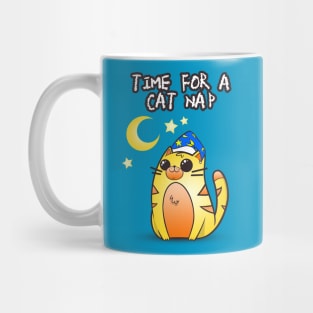 Time for a Cat Nap Mug